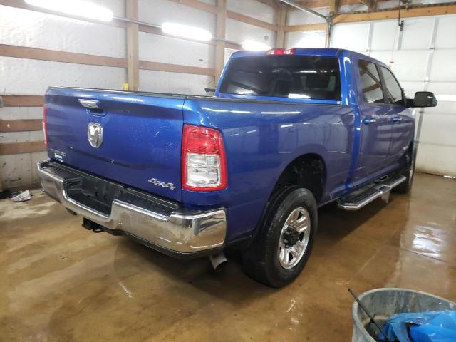 3C6UR5DL0KG632155 - 2019 RAM 2500 BIG HORN BLUE photo 3