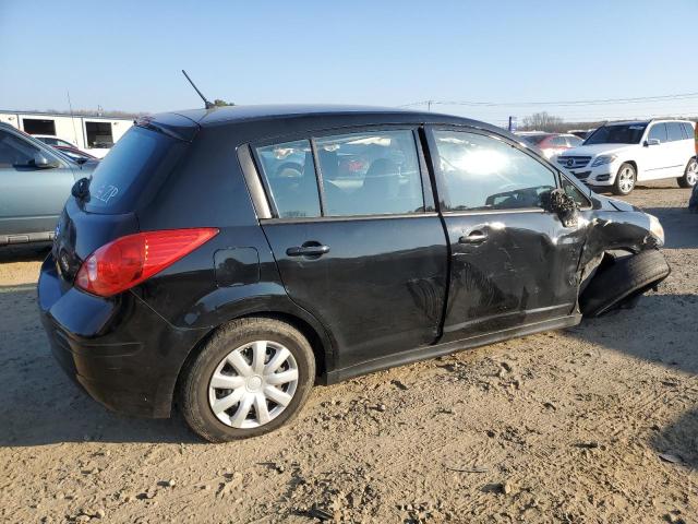 3N1BC1CP0CK254483 - 2012 NISSAN VERSA S BLACK photo 3