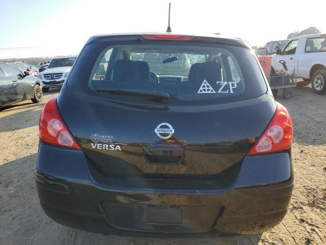 3N1BC1CP0CK254483 - 2012 NISSAN VERSA S BLACK photo 6