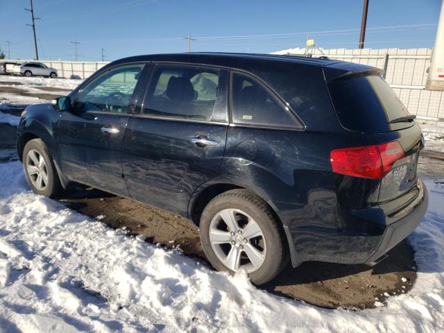 2HNYD28437H536421 - 2007 ACURA MDX TECHNOLOGY BLACK photo 2