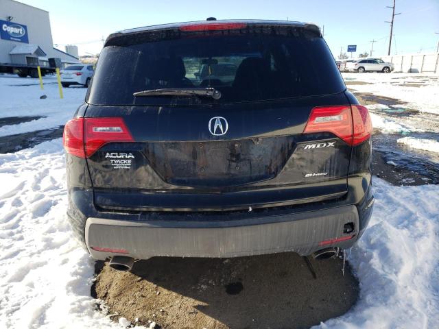 2HNYD28437H536421 - 2007 ACURA MDX TECHNOLOGY BLACK photo 6