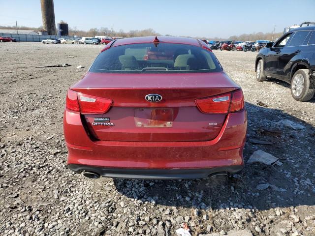 5XXGM4A78EG299765 - 2014 KIA OPTIMA LX BURGUNDY photo 6