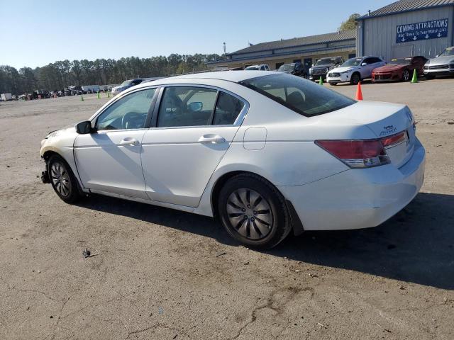 1HGCP2F30CA053495 - 2012 HONDA ACCORD LX WHITE photo 2