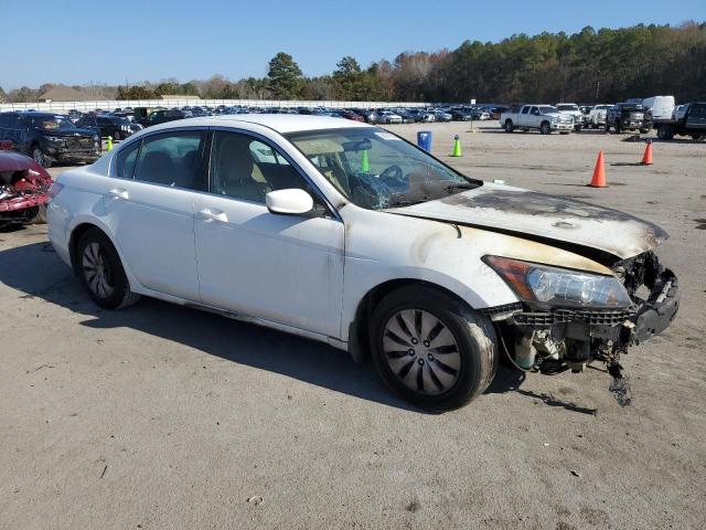 1HGCP2F30CA053495 - 2012 HONDA ACCORD LX WHITE photo 4