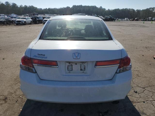 1HGCP2F30CA053495 - 2012 HONDA ACCORD LX WHITE photo 6