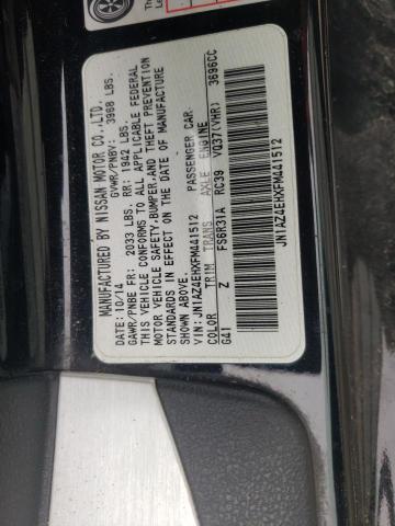 JN1AZ4EHXFM441512 - 2015 NISSAN 370Z BASE BLACK photo 13