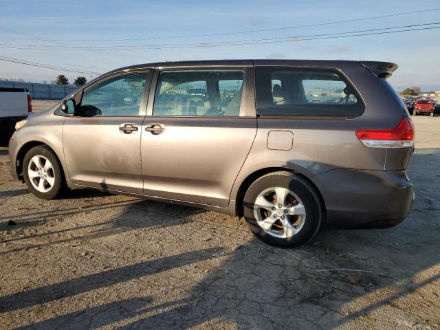 5TDZK3DC0DS309882 - 2013 TOYOTA SIENNA GRAY photo 2