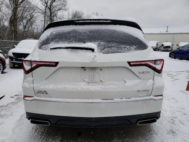 5J8YE1H33PL034744 - 2023 ACURA MDX WHITE photo 6