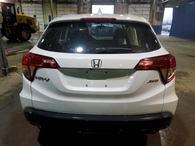 3CZRU6H33JM709043 - 2018 HONDA HR-V LX WHITE photo 6