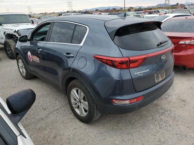 KNDPMCAC5J7455173 - 2018 KIA SPORTAGE LX BLUE photo 2