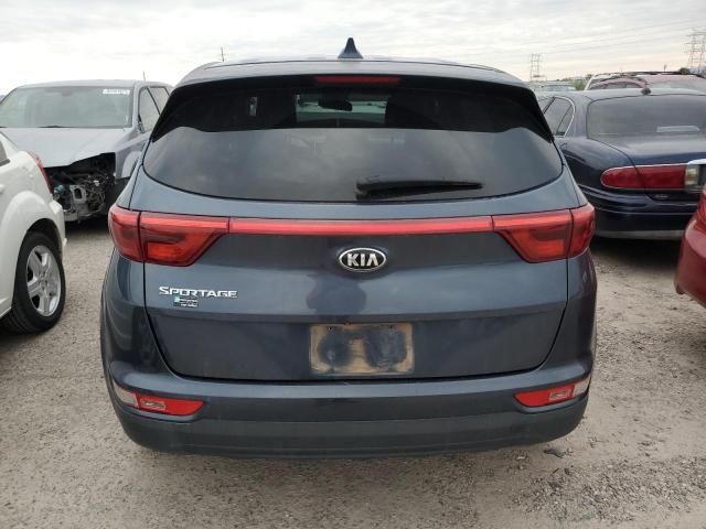 KNDPMCAC5J7455173 - 2018 KIA SPORTAGE LX BLUE photo 6