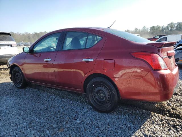 3N1CN7AP6KL841655 - 2019 NISSAN VERSA S MAROON photo 2