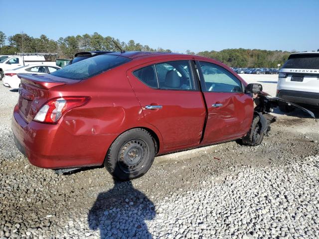 3N1CN7AP6KL841655 - 2019 NISSAN VERSA S MAROON photo 3