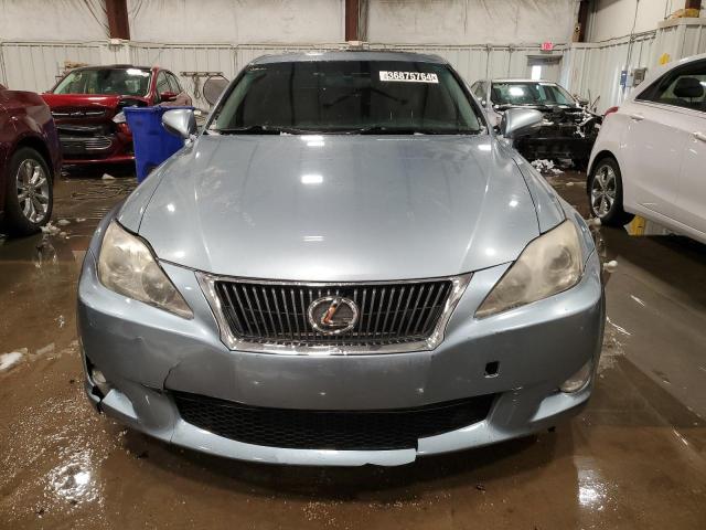 JTHCK262495029673 - 2009 LEXUS IS 250 BLUE photo 5