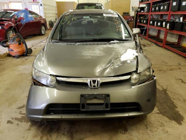 1HGFA16897L088311 - 2007 HONDA CIVIC EX GRAY photo 5