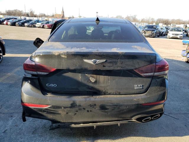 KMHGN4JBXJU222297 - 2018 GENESIS G80 SPORT BLACK photo 6