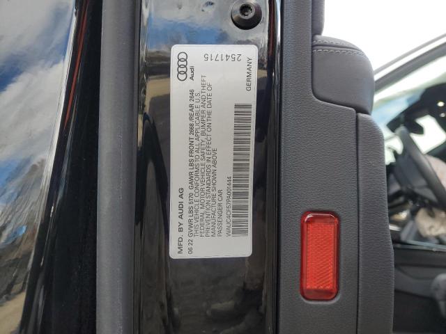WAUC4CF57PA001444 - 2023 AUDI S5 PREMIUM PLUS შავი ფოტო 12