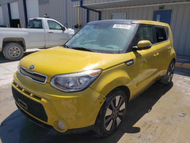 KNDJX3A52E7049324 - 2014 KIA SOUL ! YELLOW photo 1