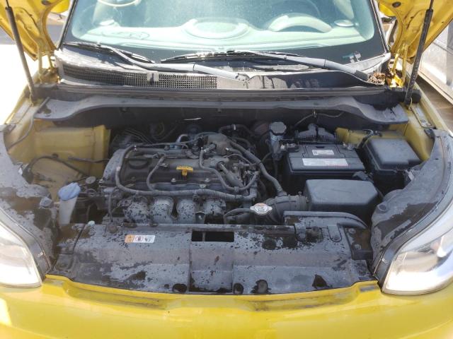 KNDJX3A52E7049324 - 2014 KIA SOUL ! YELLOW photo 12