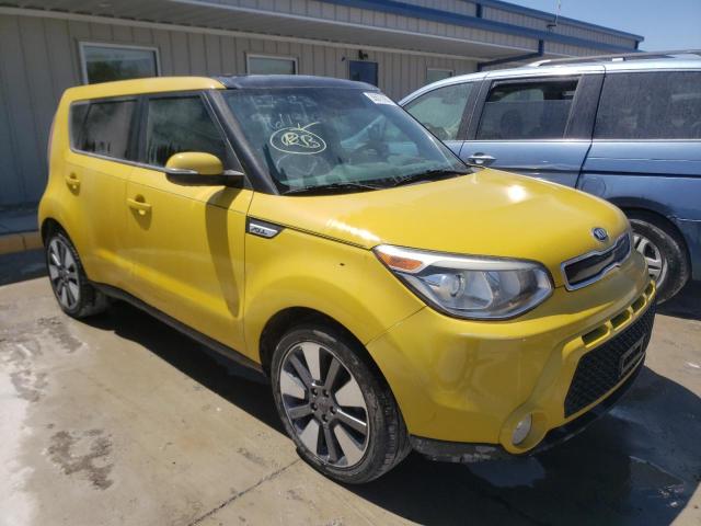 KNDJX3A52E7049324 - 2014 KIA SOUL ! YELLOW photo 4