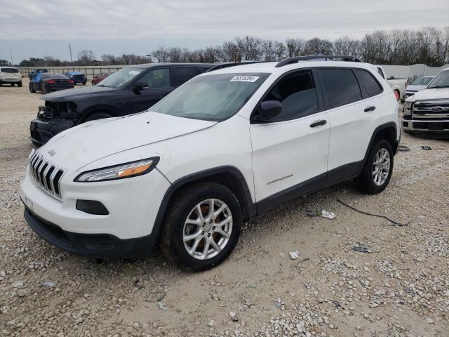 1C4PJLAB0GW177538 - 2016 JEEP CHEROKEE SPORT WHITE photo 1