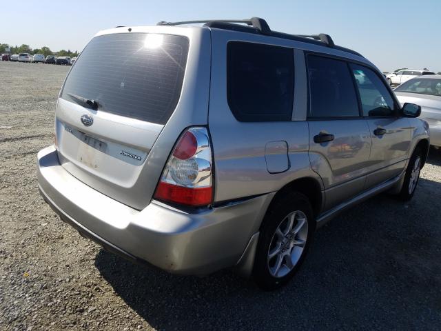 JF1SG63657H725859 - 2007 SUBARU FORESTER 2.5X  photo 4