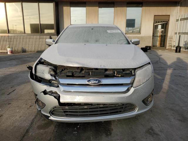 3FAHP0HA2CR146003 - 2012 FORD FUSION SE SILVER photo 5