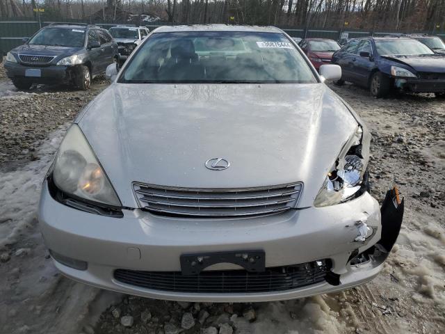 JTHBA30G945025295 - 2004 LEXUS ES 330 SILVER photo 5