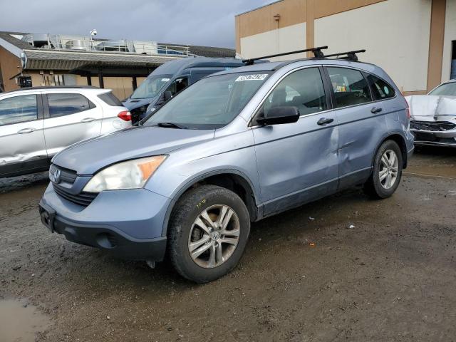 JHLRE38338C015551 - 2008 HONDA CR-V LX BLUE photo 1