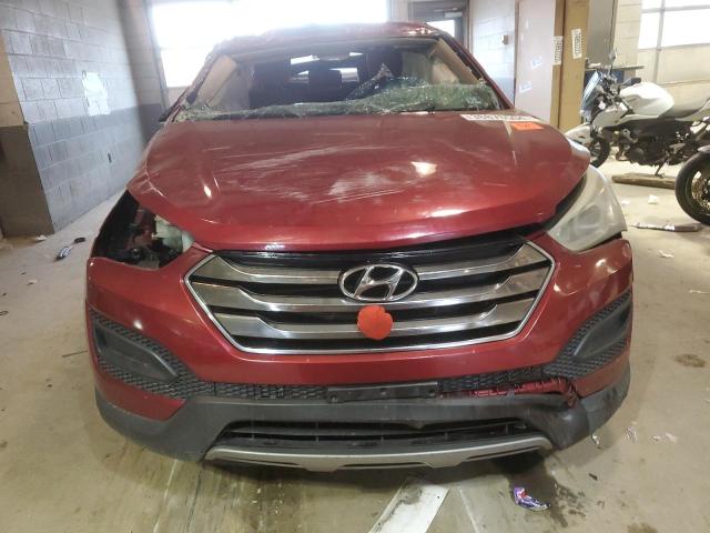 5XYZT3LB7DG081950 - 2013 HYUNDAI SANTA FE S BURGUNDY photo 5