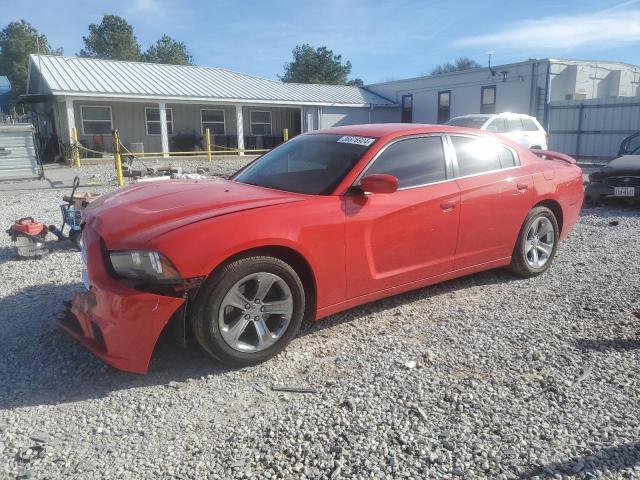 2C3CDXBG6EH363866 - 2014 DODGE CHARGER SE RED photo 1