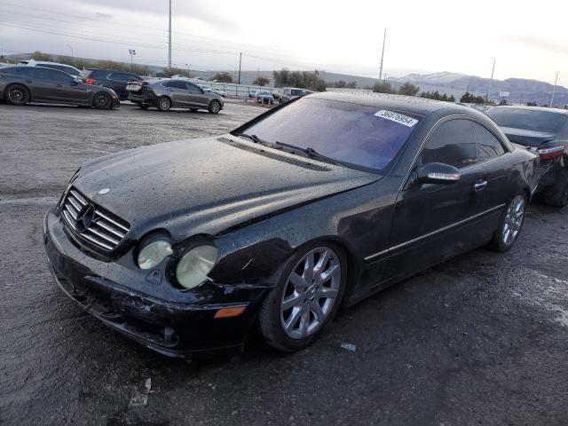 WDBPJ75J23A032872 - 2003 MERCEDES-BENZ CL 500 BLACK photo 1