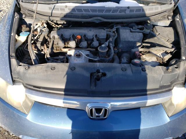 2HGFA16258H021893 - 2008 HONDA CIVIC DX BLUE photo 11