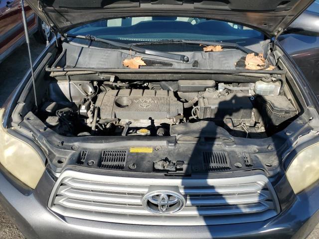 JTEDA41A692002782 - 2009 TOYOTA HIGHLANDER CHARCOAL photo 11