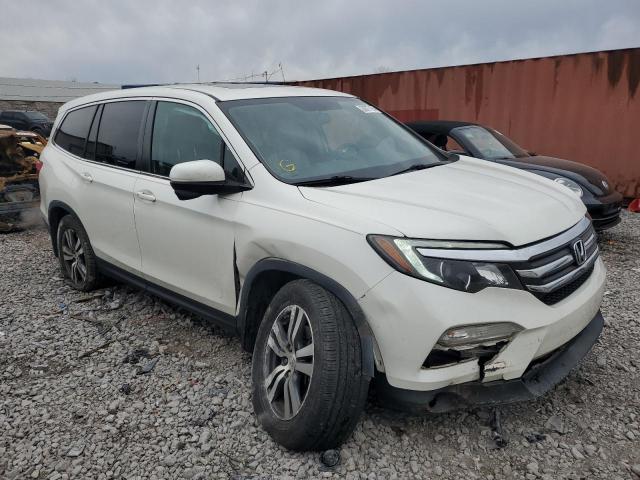 5FNYF5H50JB026776 - 2018 HONDA PILOT EXL WHITE photo 4