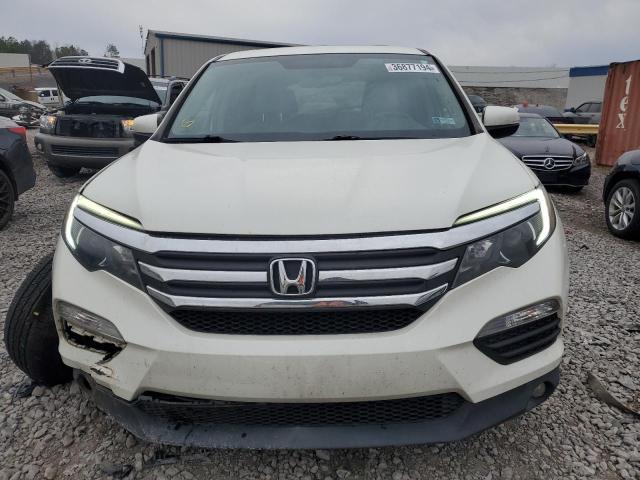 5FNYF5H50JB026776 - 2018 HONDA PILOT EXL WHITE photo 5