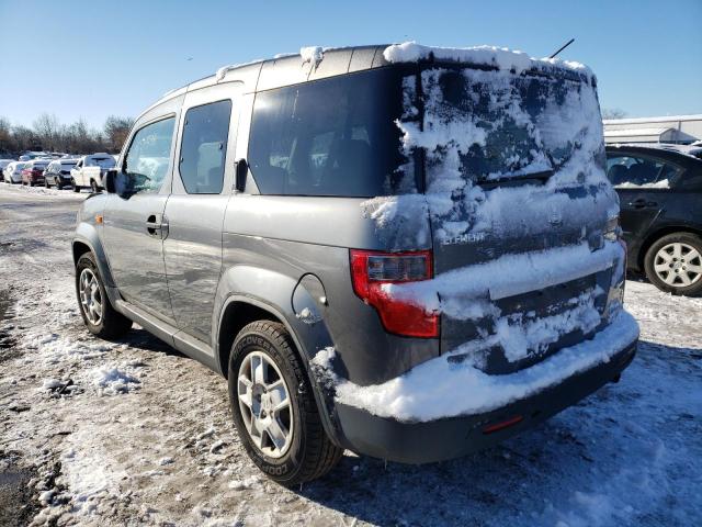 5J6YH2H37BL002104 - 2011 HONDA ELEMENT LX GRAY photo 2