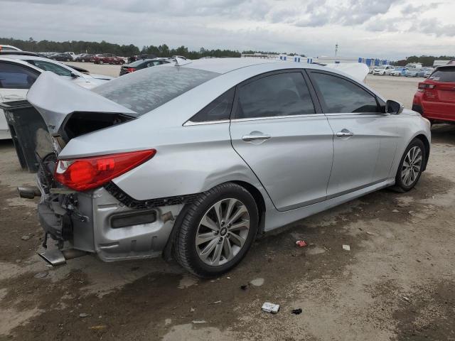 5NPEC4AB8EH913720 - 2014 HYUNDAI SONATA SE SILVER photo 3