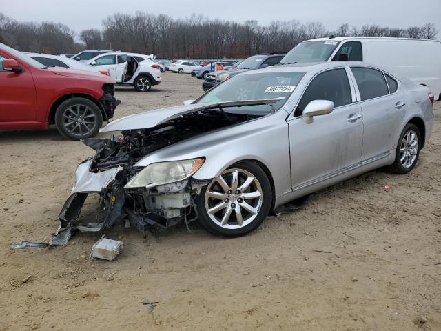 JTHBL46F285079767 - 2008 LEXUS LS 460 SILVER photo 1