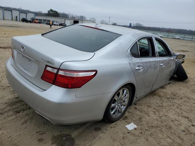 JTHBL46F285079767 - 2008 LEXUS LS 460 SILVER photo 3