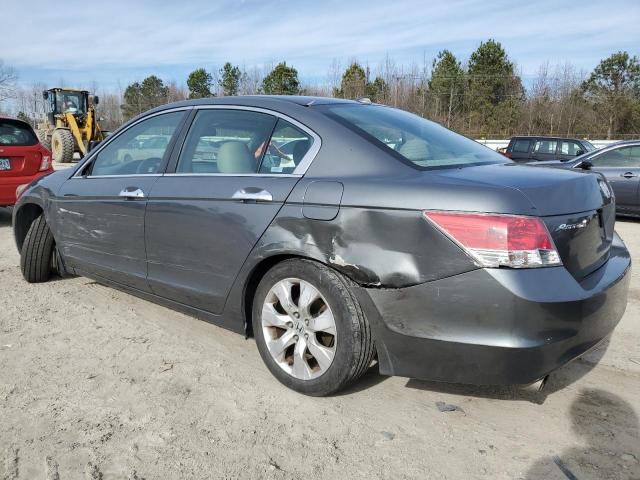 1HGCP36898A080168 - 2008 HONDA ACCORD EXL GRAY photo 2