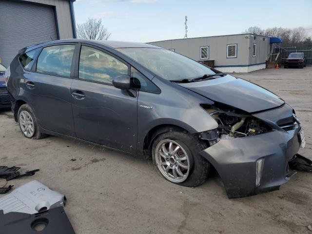 JTDZN3EU4C3137337 - 2012 TOYOTA PRIUS V GRAY photo 4