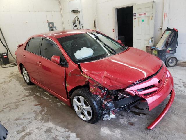 2T1BU4EE7BC579697 - 2011 TOYOTA COROLLA BASE 红色 照片 4