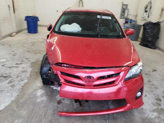2T1BU4EE7BC579697 - 2011 TOYOTA COROLLA BASE 红色 照片 5