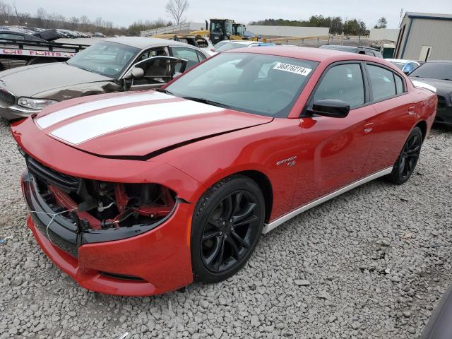 2C3CDXBG3GH267275 - 2016 DODGE CHARGER SE RED photo 1