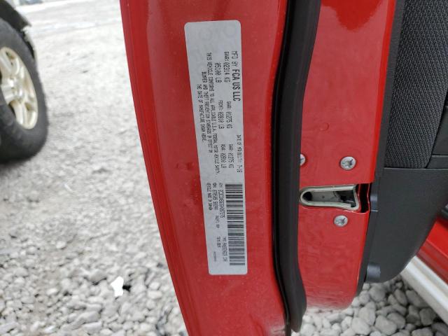 2C3CDXBG3GH267275 - 2016 DODGE CHARGER SE RED photo 12