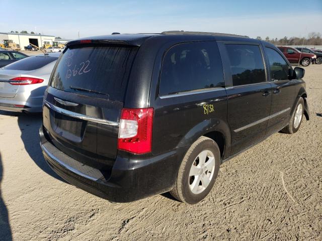 2C4RC1BGXDR706810 - 2013 CHRYSLER TOWN & COU TOURING შავი ფოტო 3