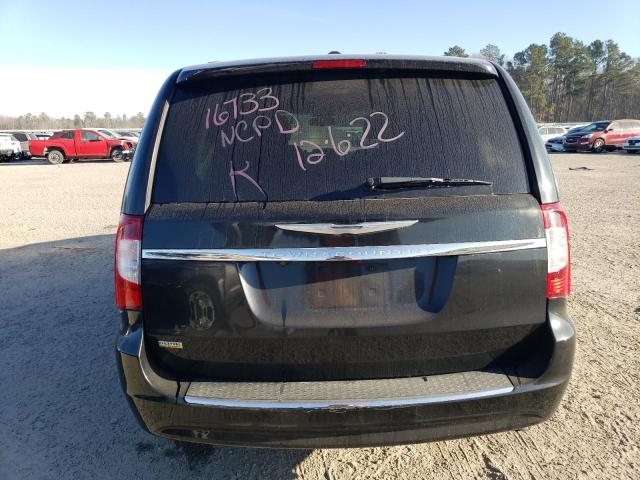 2C4RC1BGXDR706810 - 2013 CHRYSLER TOWN & COU TOURING შავი ფოტო 6