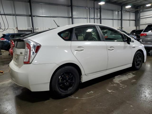 JTDKN3DU1D5693923 - 2013 TOYOTA PRIUS WHITE photo 3