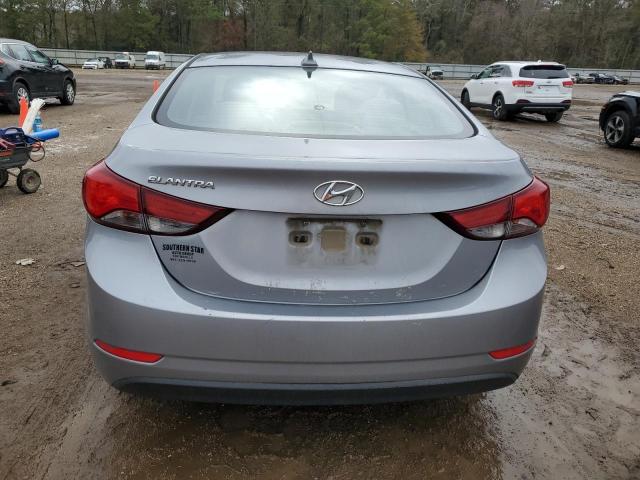 5NPDH4AE3GH751859 - 2016 HYUNDAI ELANTRA SE SILVER photo 6